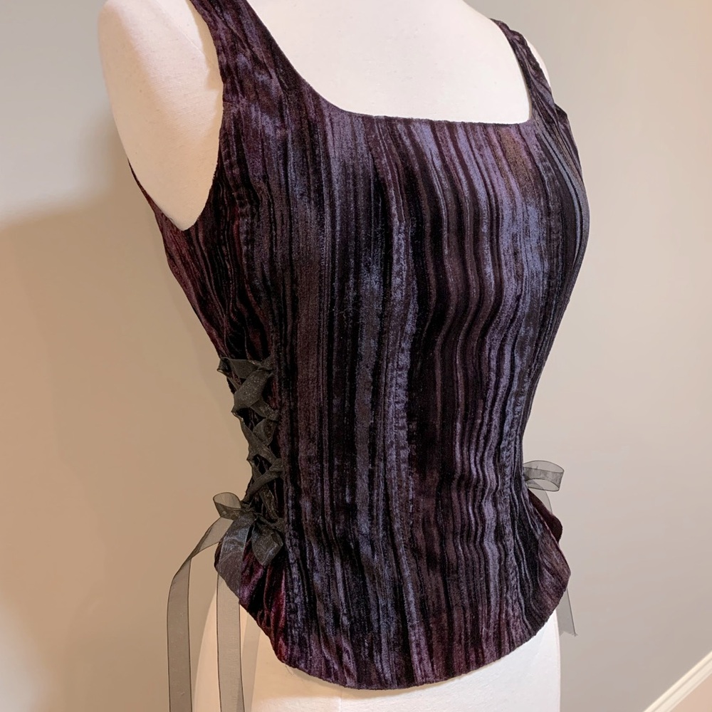 NWT Debbie Shuchat Vintage Bustier Top